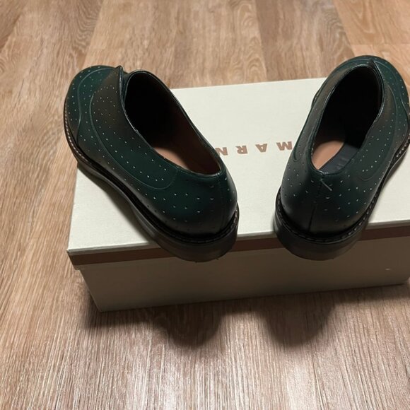 Marni Perforated Leather Loafers - Picture 5 of 16